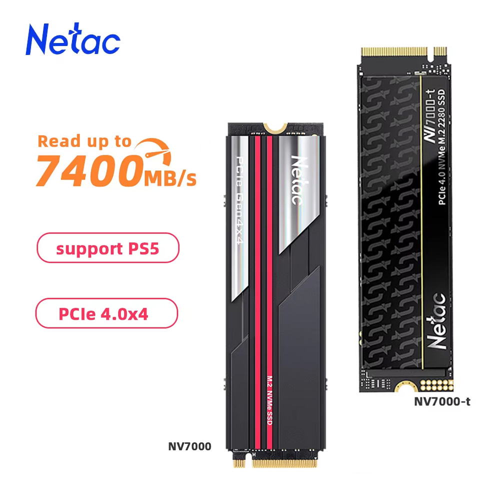 Samsung Ssd Evo 870 - Netac 7400MB/s SSD NVMe M2 2TB