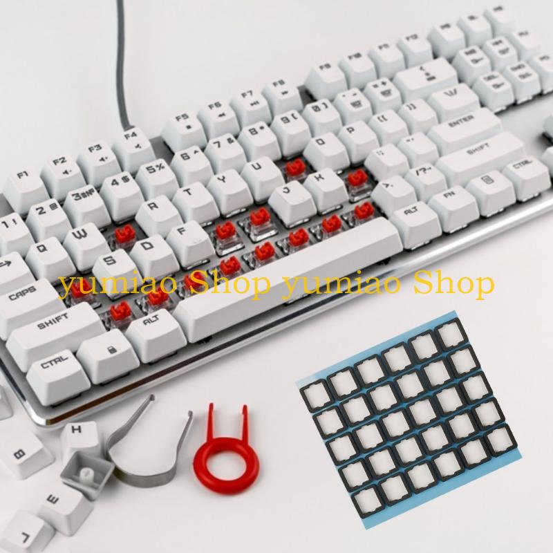 587B 120Pieces Keyboard Switch - Foam Dampener Sheet recension och pris