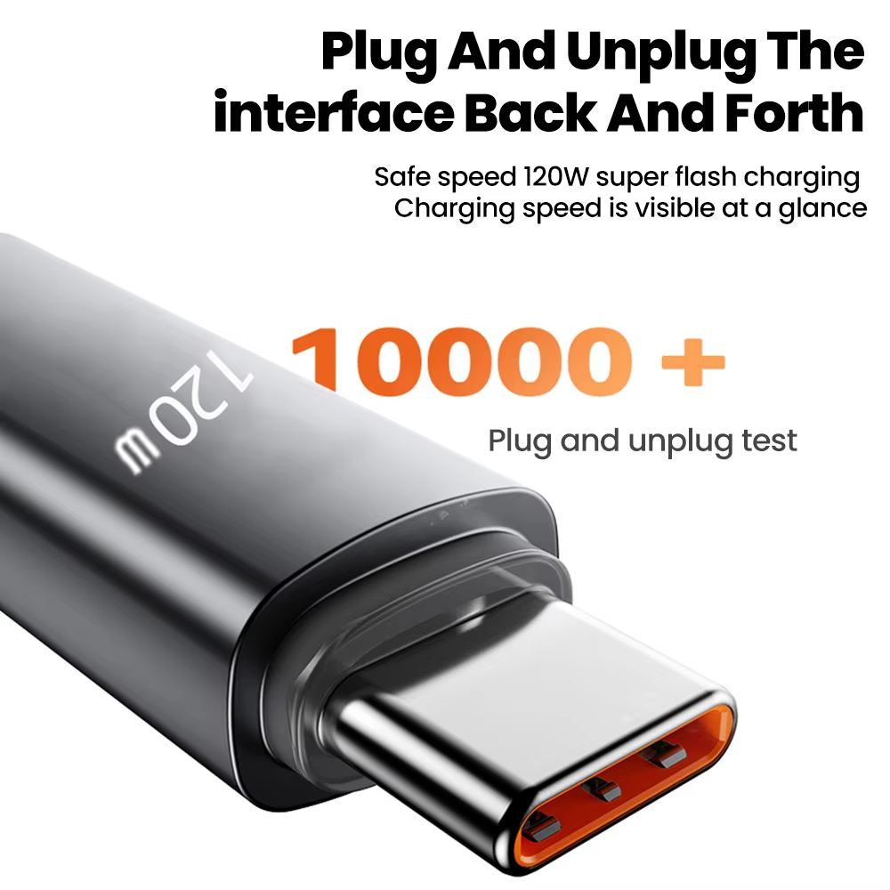 120W USB C to USB C Car Charge - Coiled Usb Cable recension och pris