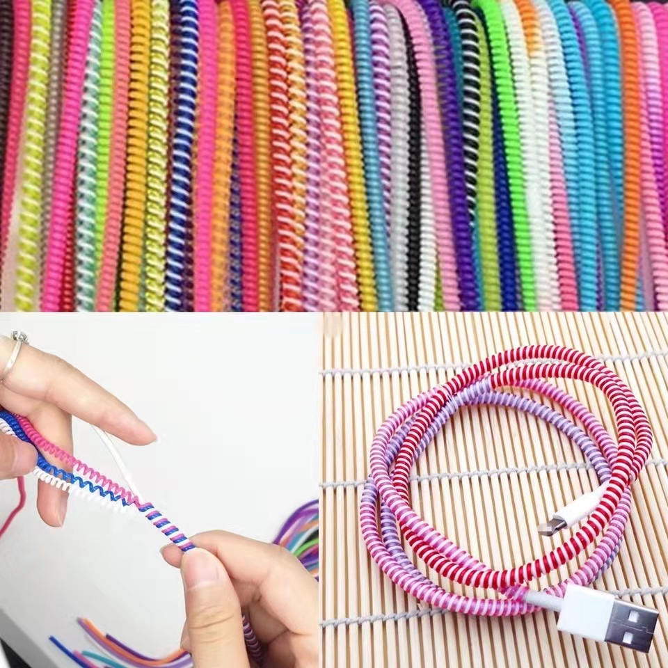1.4M TPU Spiral USB Charging C - Coiled Usb Cable recension och pris