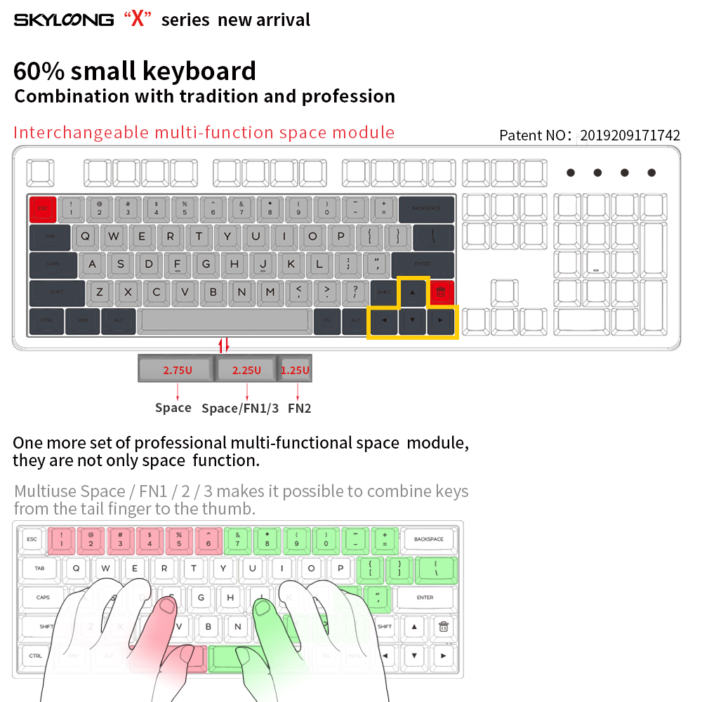 GK64 GK64x GK64xs RGB Hot Swap - Hot Swap Pcb recension och pris