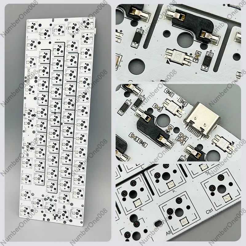 PCB Custom GH60 61 Key Mechani - Hot Swap Pcb recension och pris