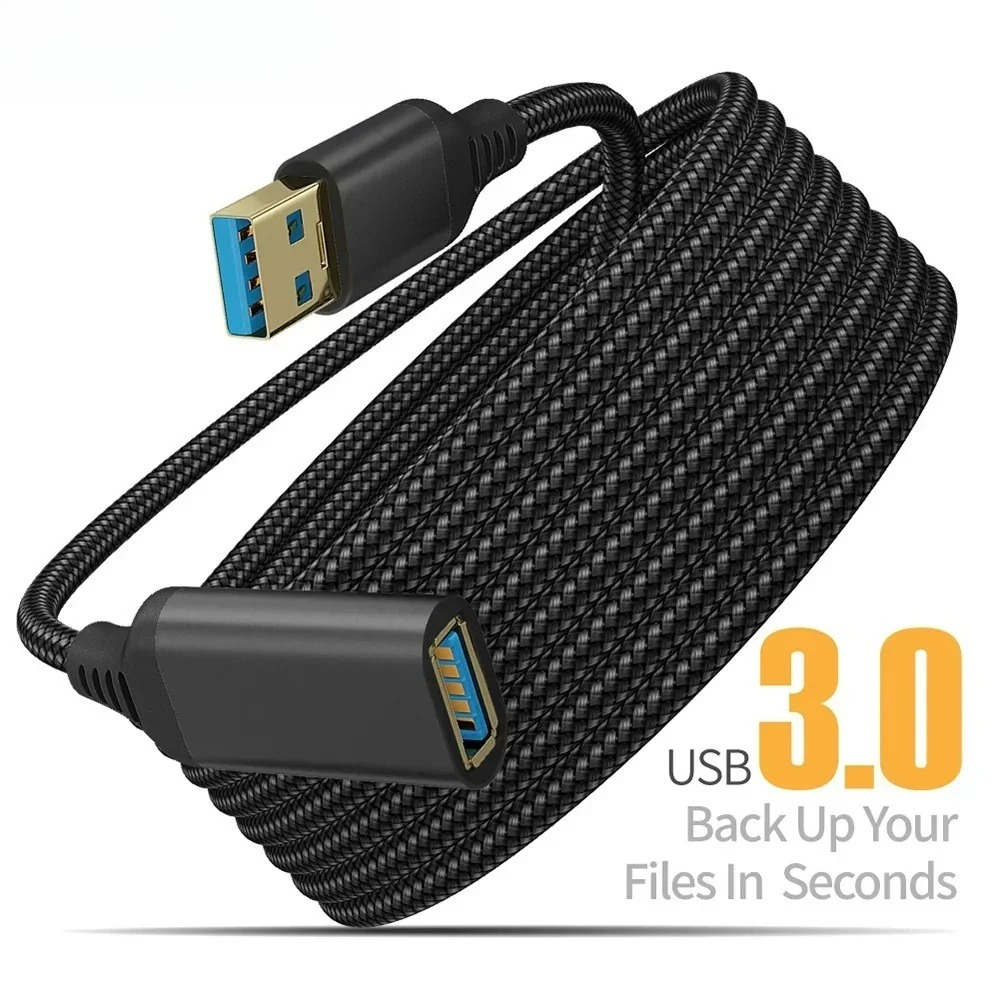 0.5/1/2/3/5m Nylon Braided USB - Coiled Usb Cable recension och pris