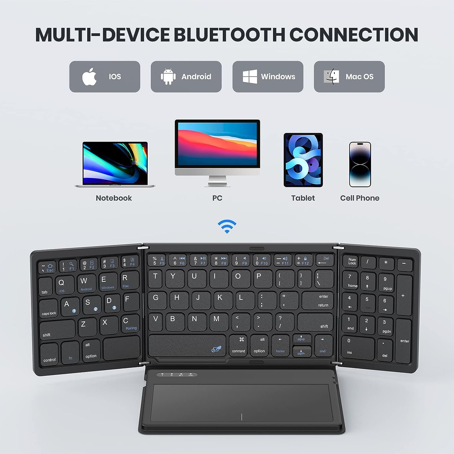 Mini Portable Folding Keyboard - Gaming Keyboard Budget recension och pris