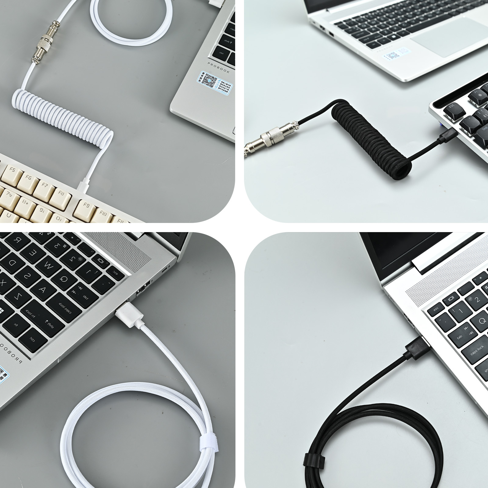 Mechanical Keyboard Coiled Cab - Coiled Usb Cable recension och pris