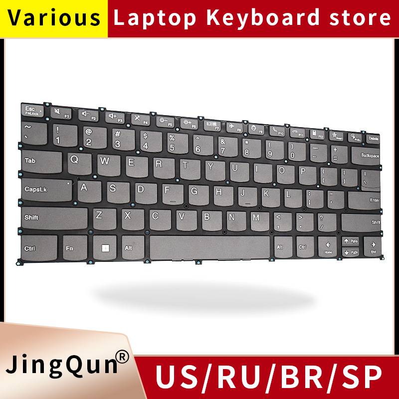 UK Spanish PT-BR Brazil Backli - Gaming Keyboard Backlit recension och pris