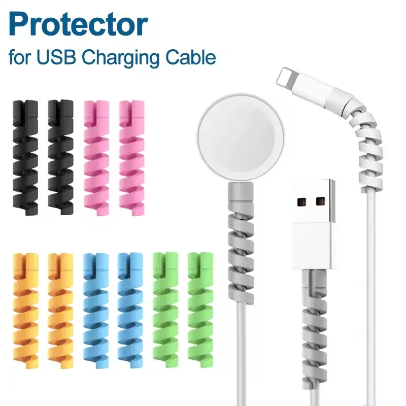 USB Cable Protector Charging C - Coiled Usb Cable recension och pris