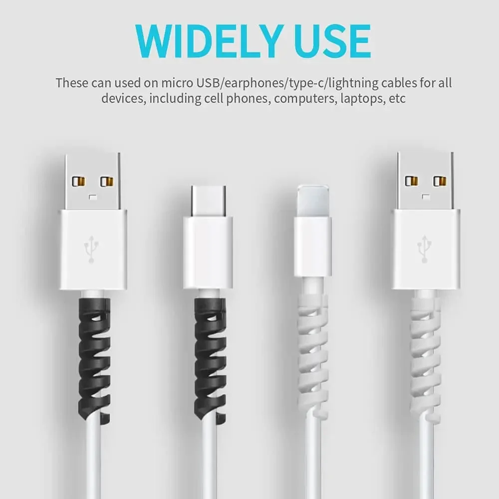 USB Cable Protector Charging C - Coiled Usb Cable recension och pris