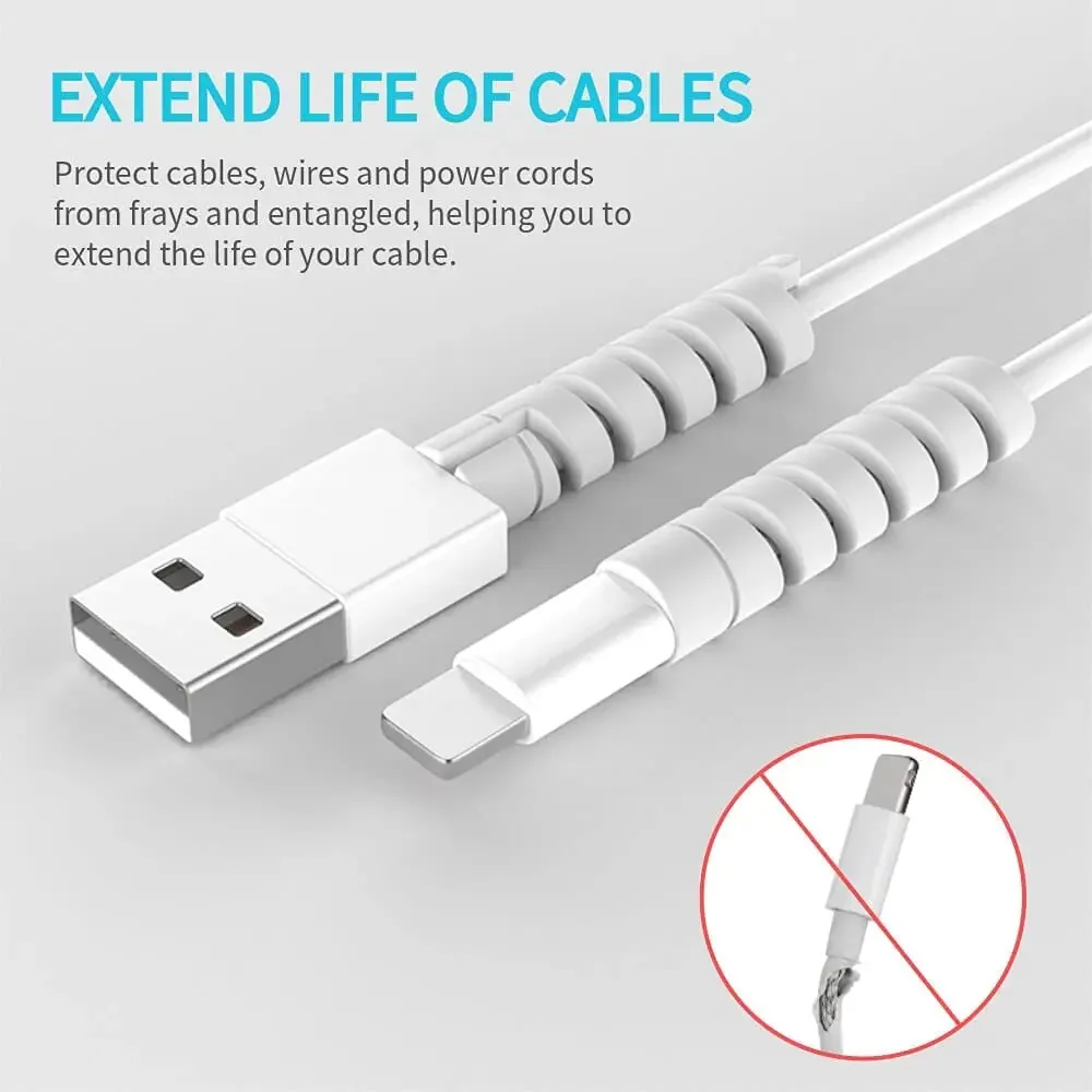 USB Cable Protector Charging C - Coiled Usb Cable recension och pris