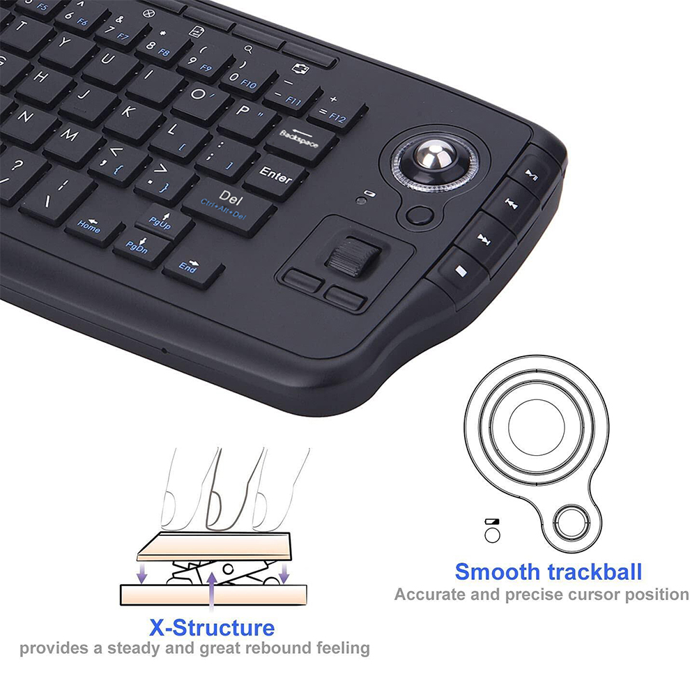 Jomaa Portable USB Wireless Tr - Gaming Keyboard Budget recension och pris