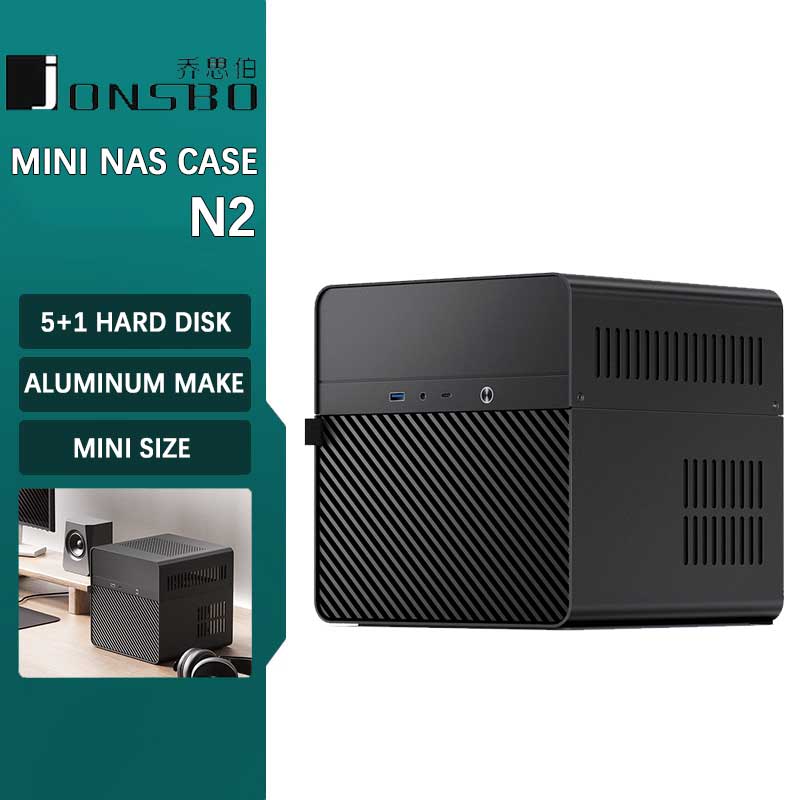 JONSBO N2 NAS Aluminum Mini IT - Aluminum Case 65 recension och pris